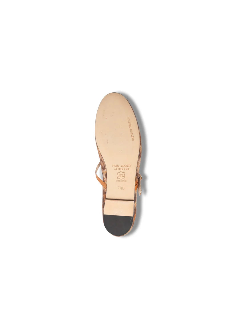 PAUL MAYER - BEST MARY JANE BALLET FLAT WITH LEATHER SOLE