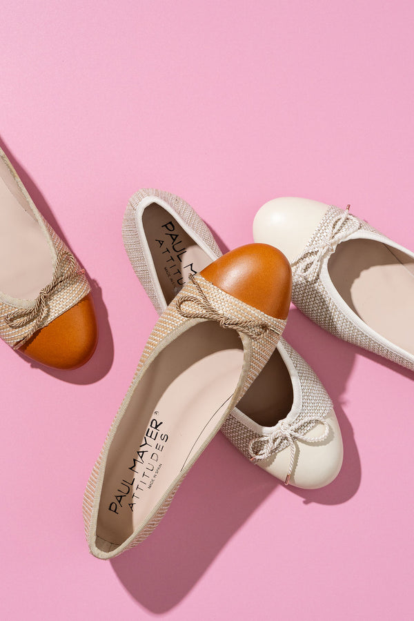 PAUL MAYER - BEST RAFFIA BALLET FLAT