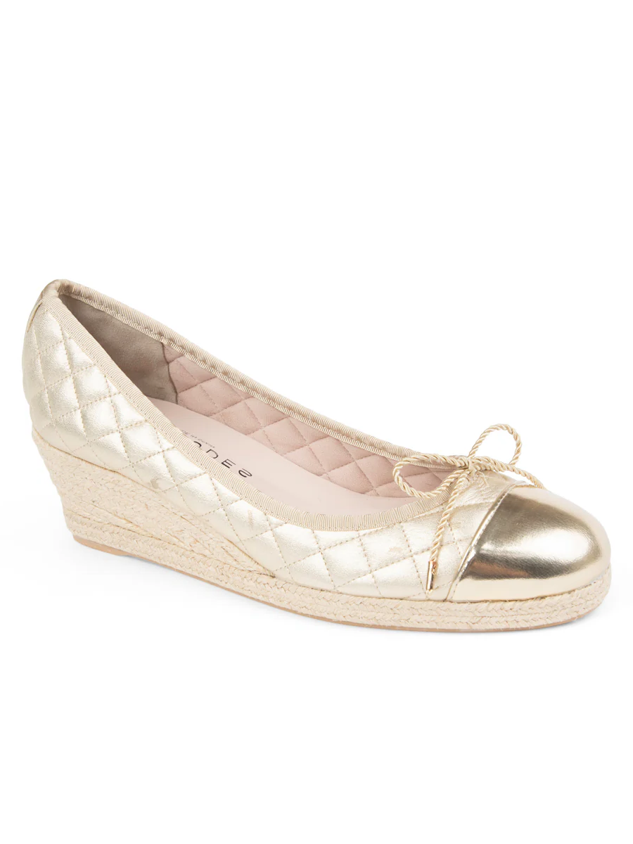 PAUL MAYER - JUST QUILTED WEDGE ESPADRILLE