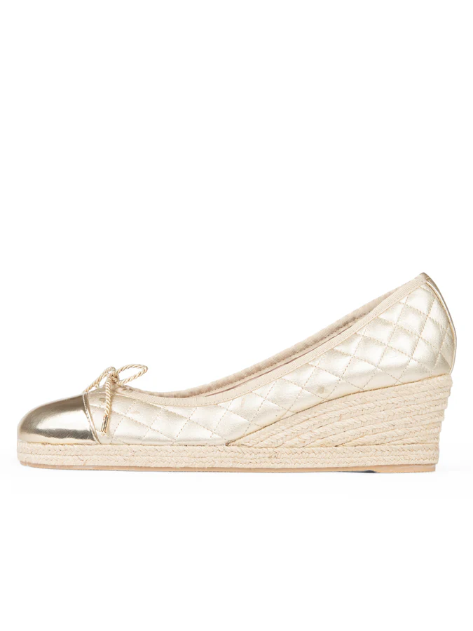 PAUL MAYER - JUST QUILTED WEDGE ESPADRILLE