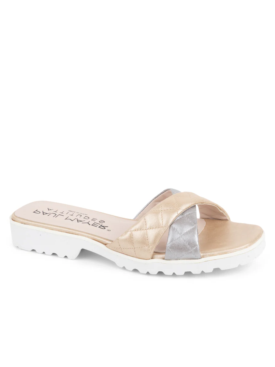 PAUL MAYER - POP CRISS-CROSS LUG SOLE SANDAL