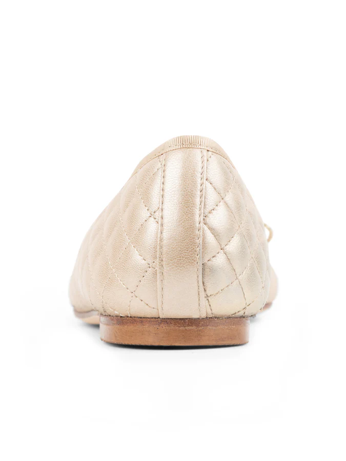 PAUL MAYER - LIDO QUILTED LEATHER BALLET FLAT