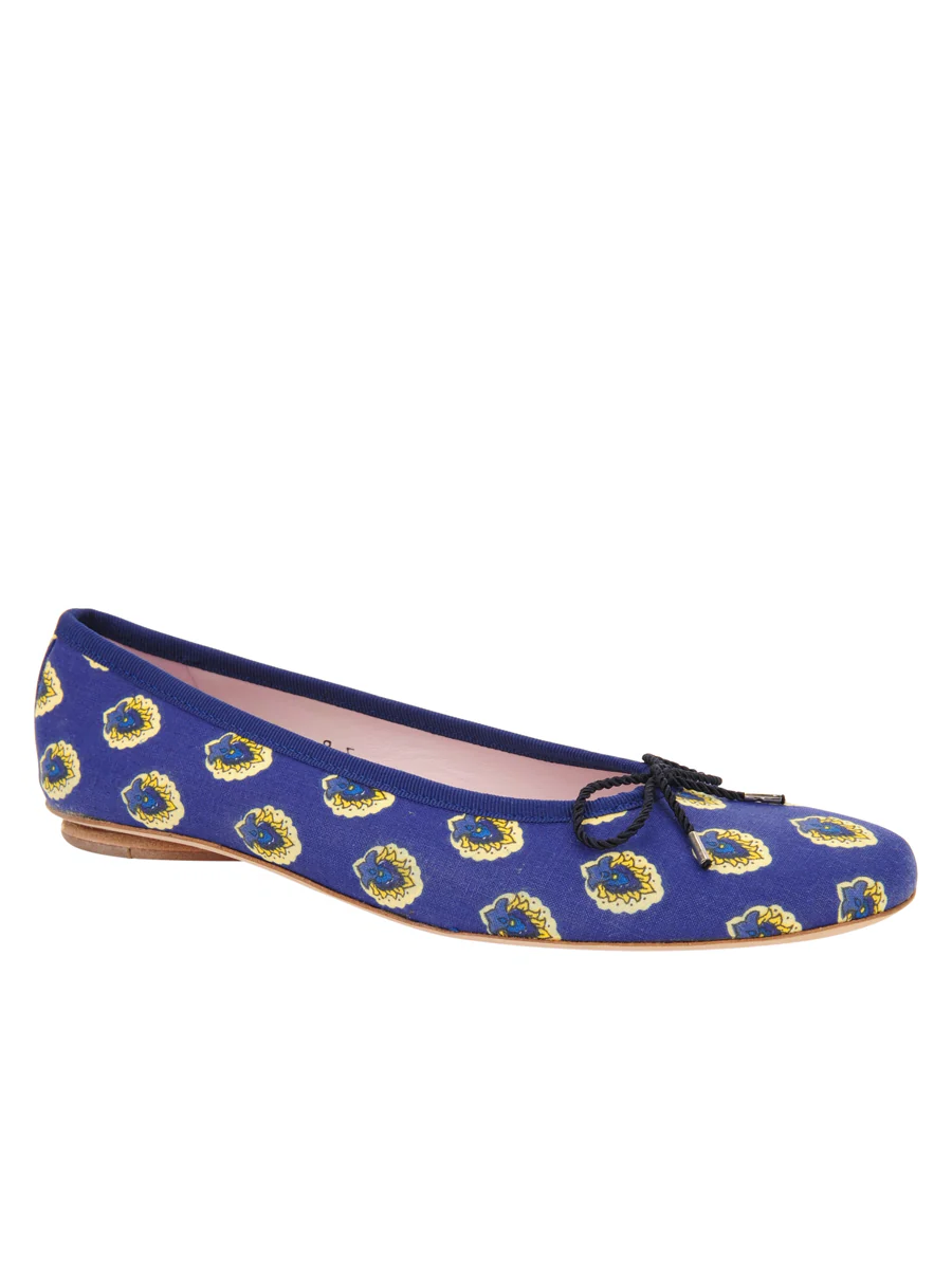 PAUL MAYER - COUNTRY PROVENCALE FABRIC BALLET FLATT