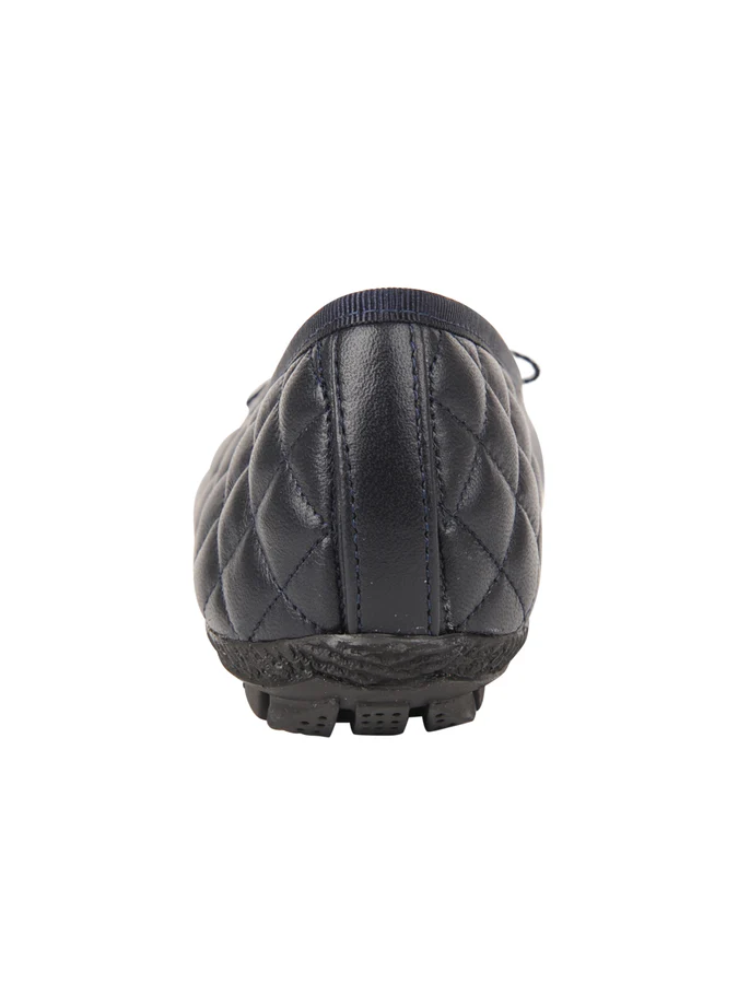 PAUL MAYER - COZY QUILTED LEATHER BALLET FLAT