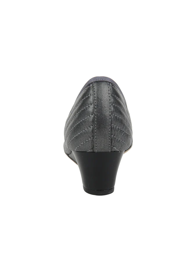 PAUL MAYER - NUBA QUILTED LEATHER WEDGE