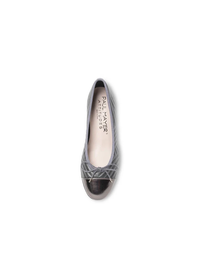 PAUL MAYER - NUBA QUILTED LEATHER WEDGE