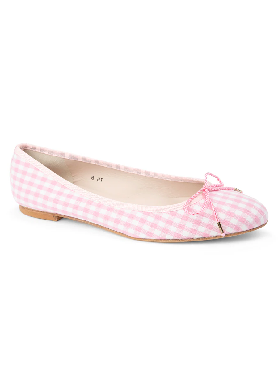 PAUL MAYER - LUXE GINGHAM BALLET FLAT