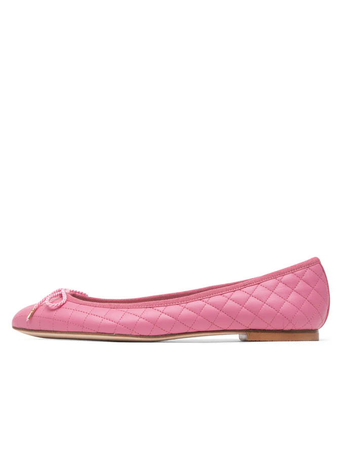 PAUL MAYER - LIDO QUILTED LEATHER BALLET FLAT