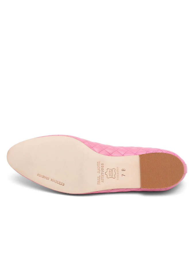 PAUL MAYER - LIDO QUILTED LEATHER BALLET FLAT