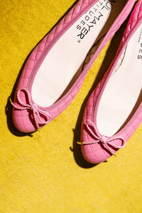 PAUL MAYER - LIDO QUILTED LEATHER BALLET FLAT