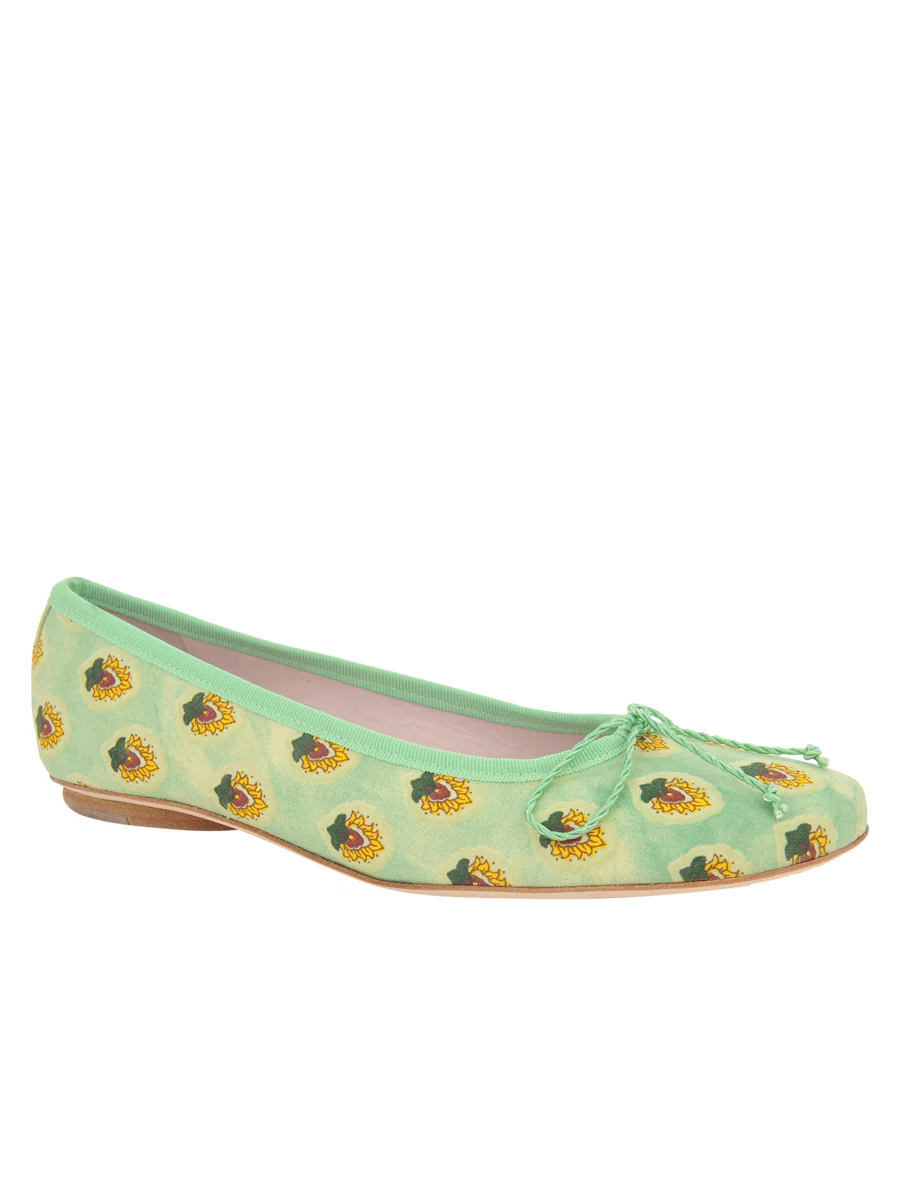 PAUL MAYER - COUNTRY PROVENCALE FABRIC BALLET FLATT