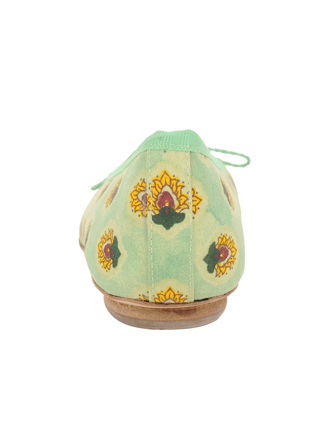 PAUL MAYER - COUNTRY PROVENCALE FABRIC BALLET FLATT