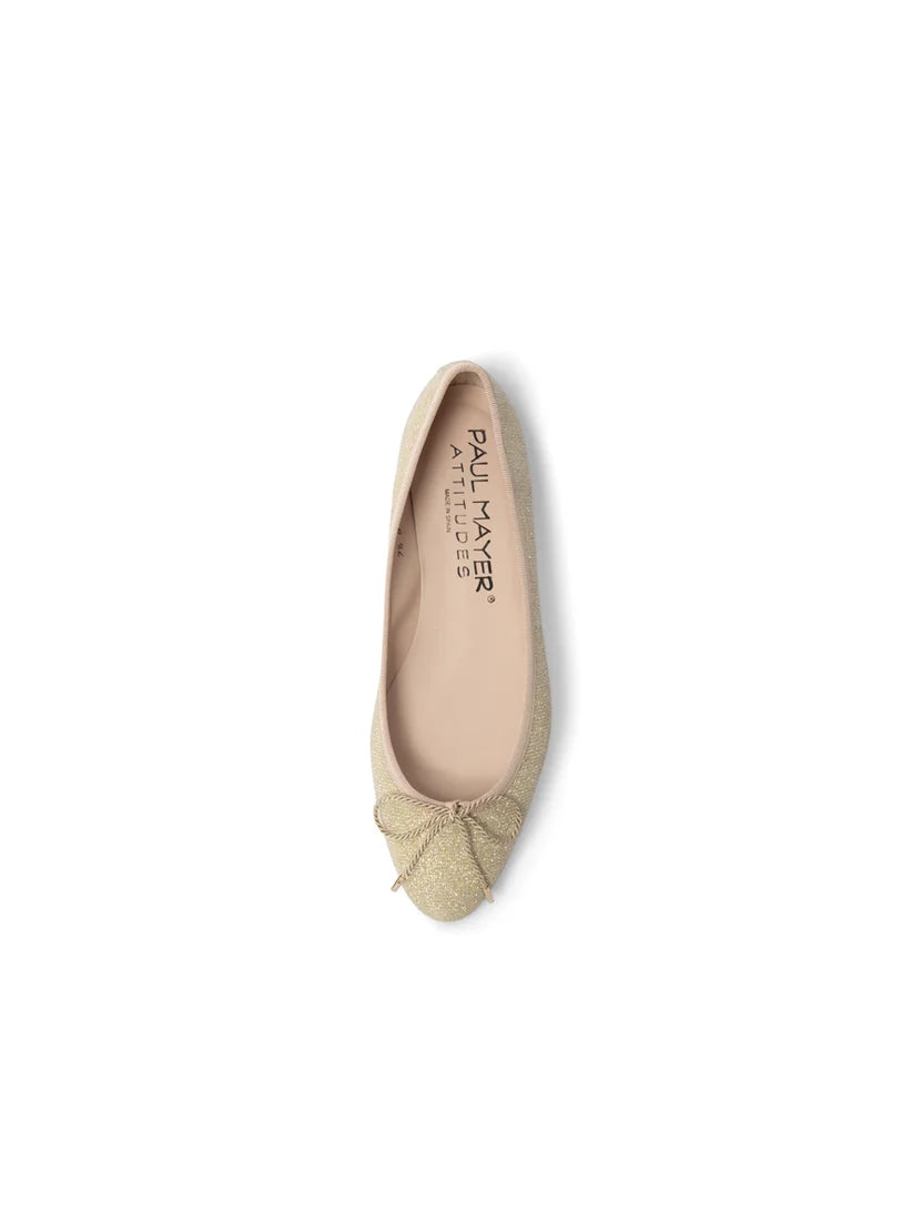PAUL MAYER - LUXE GLITTER BALLET FLAT