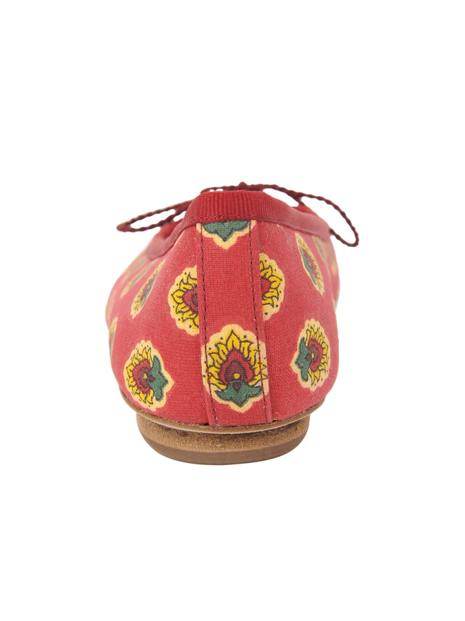 PAUL MAYER - COUNTRY PROVENCALE FABRIC BALLET FLATT
