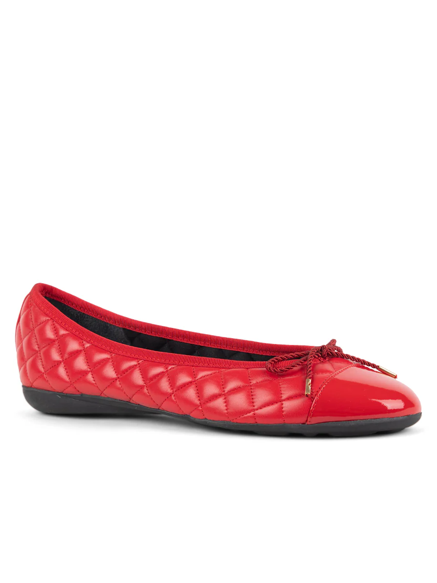 PAUL MAYER - BEST QUILTED LEATHER BALLET FLAT