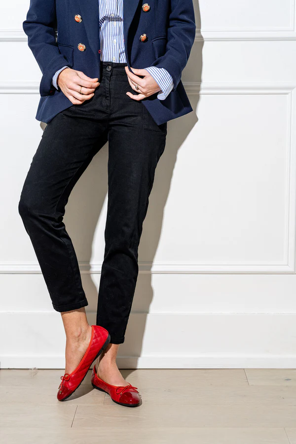 PAUL MAYER - BEST QUILTED LEATHER BALLET FLAT