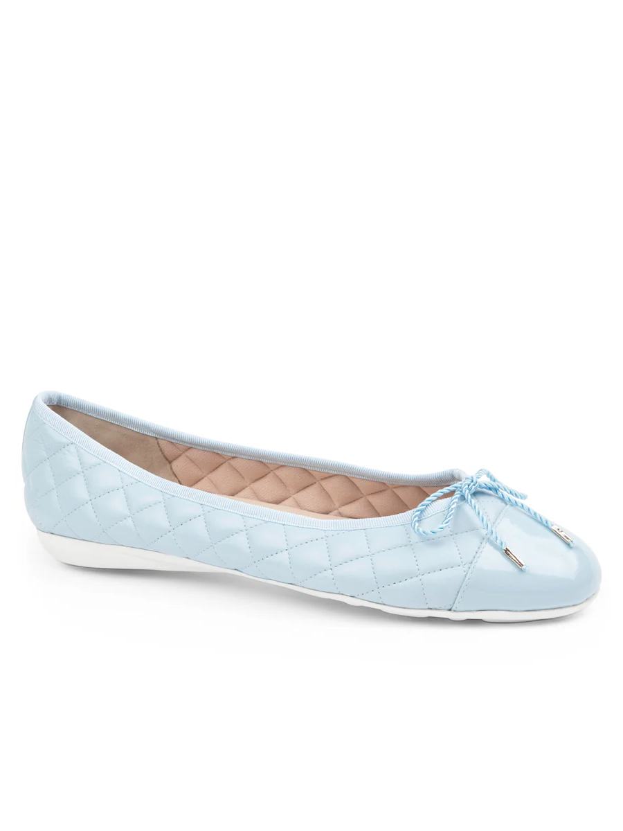 PAUL MAYER - BEST QUILTED LEATHER BALLET FLAT