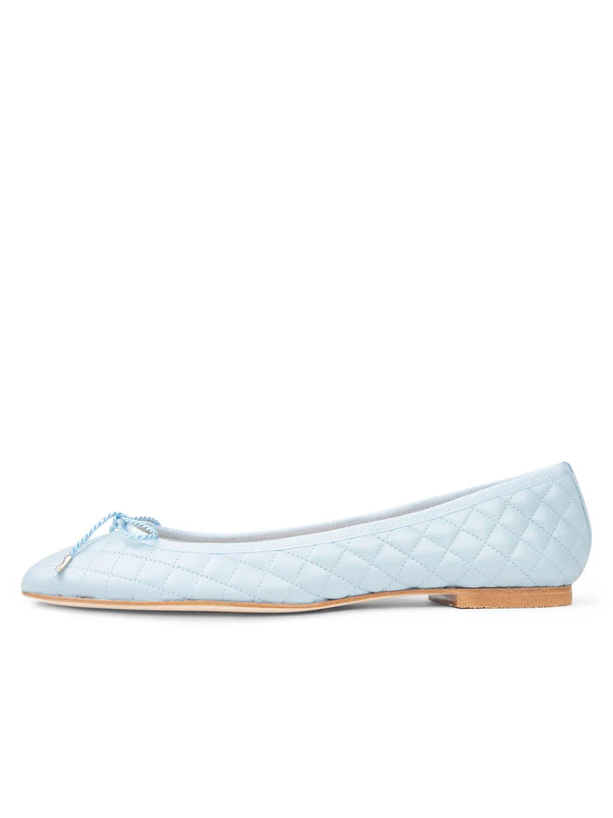 PAUL MAYER - LIDO QUILTED LEATHER BALLET FLAT