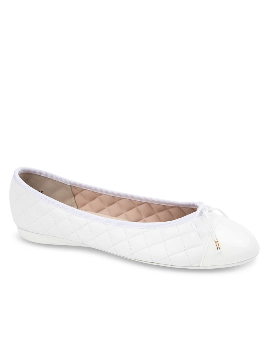 PAUL MAYER - BEST QUILTED LEATHER BALLET FLAT