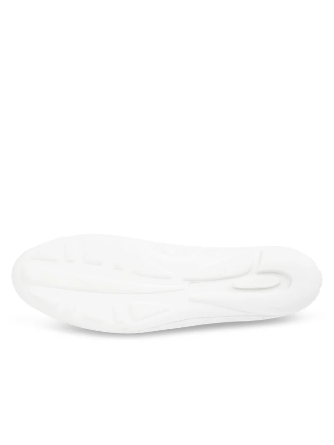 PAUL MAYER - BEST QUILTED LEATHER BALLET FLAT - SIZE 8.5 - WHITE LEATHER