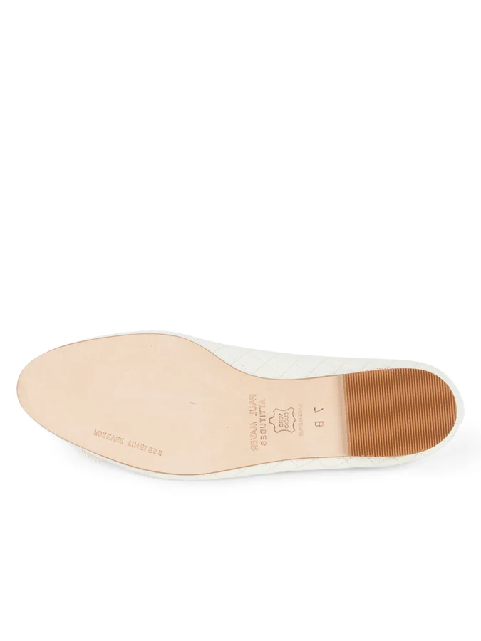 PAUL MAYER - LIDO QUILTED LEATHER BALLET FLAT