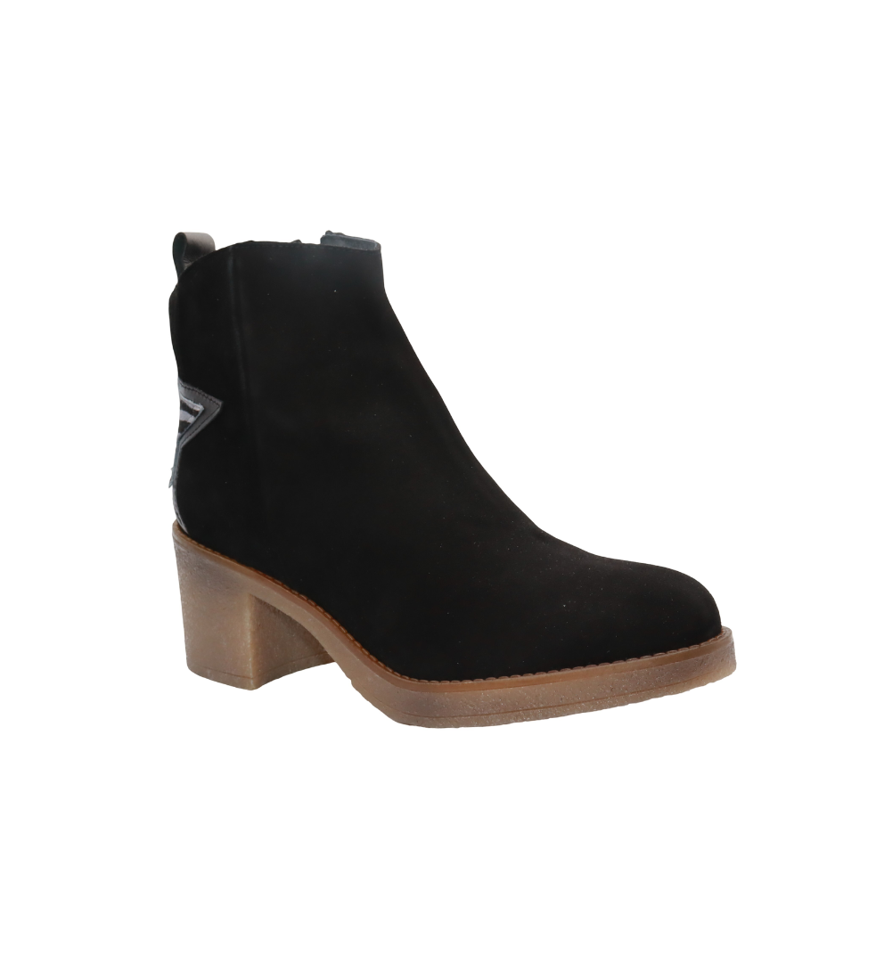 Eric Michael Perlima in black nubuck — view 1