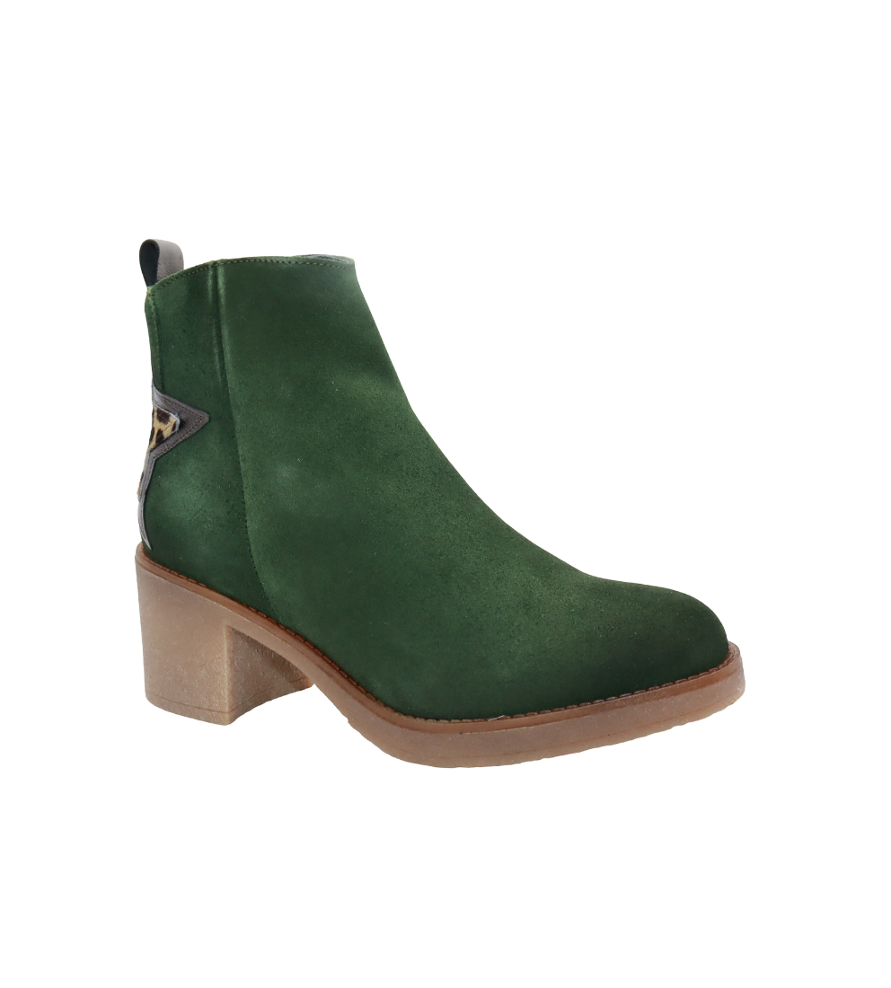 Eric Michael Perlima in Green nubuck — view 1