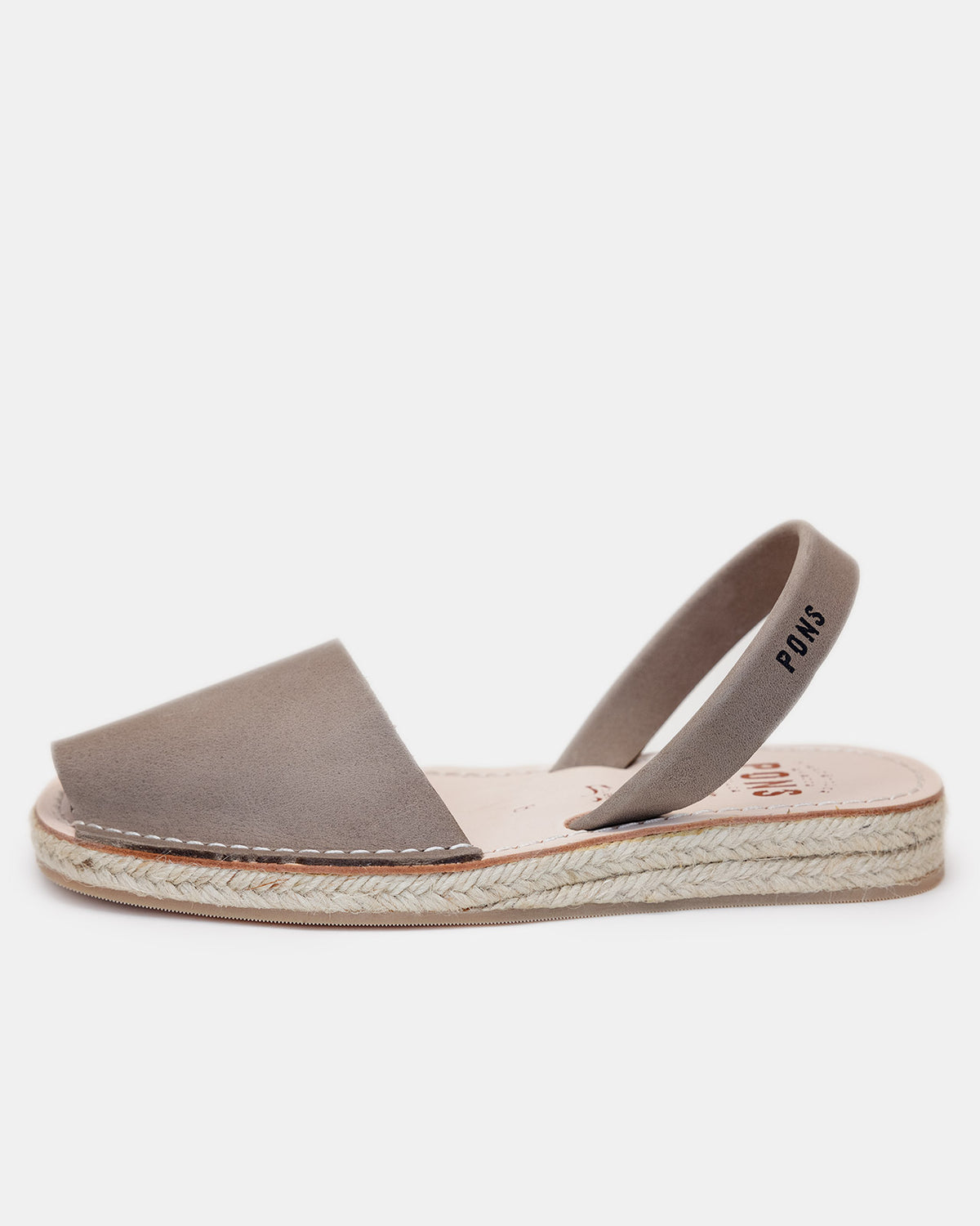Pons Classic Espadrille, Taupe, product view