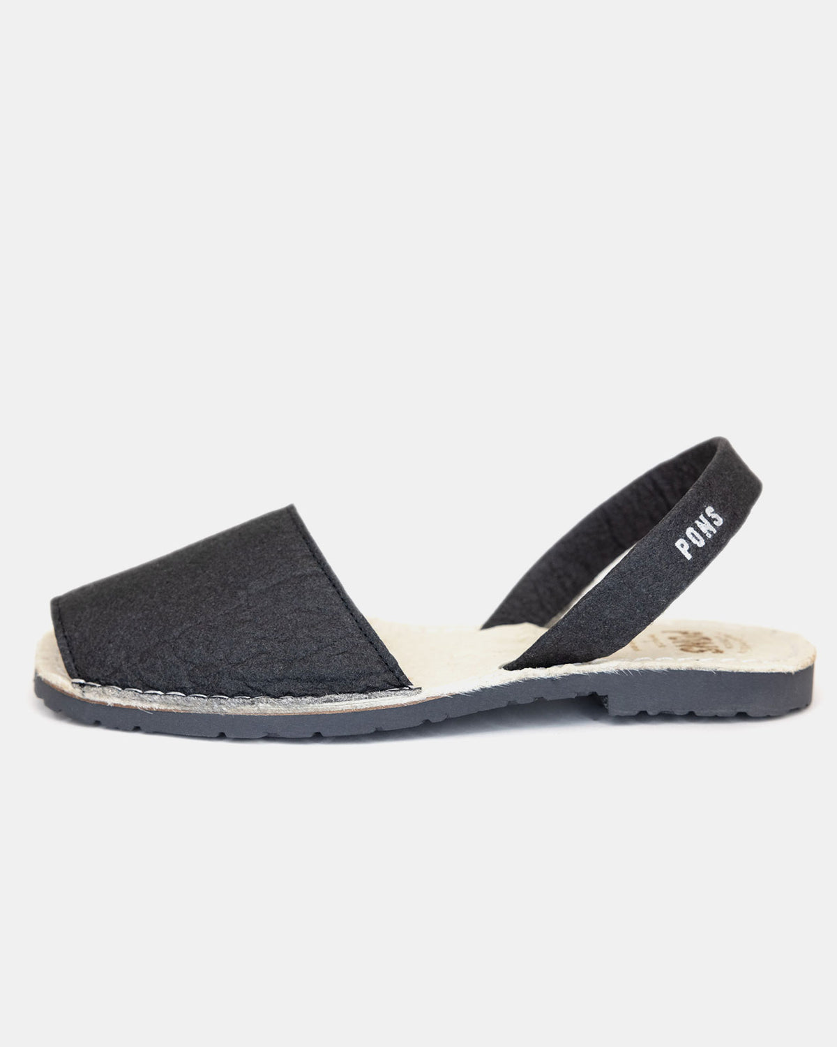Pons Classic Vegan, Charcoal, product view