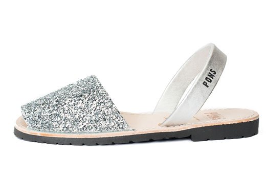 Pons Classic Glitter, Silver, product view