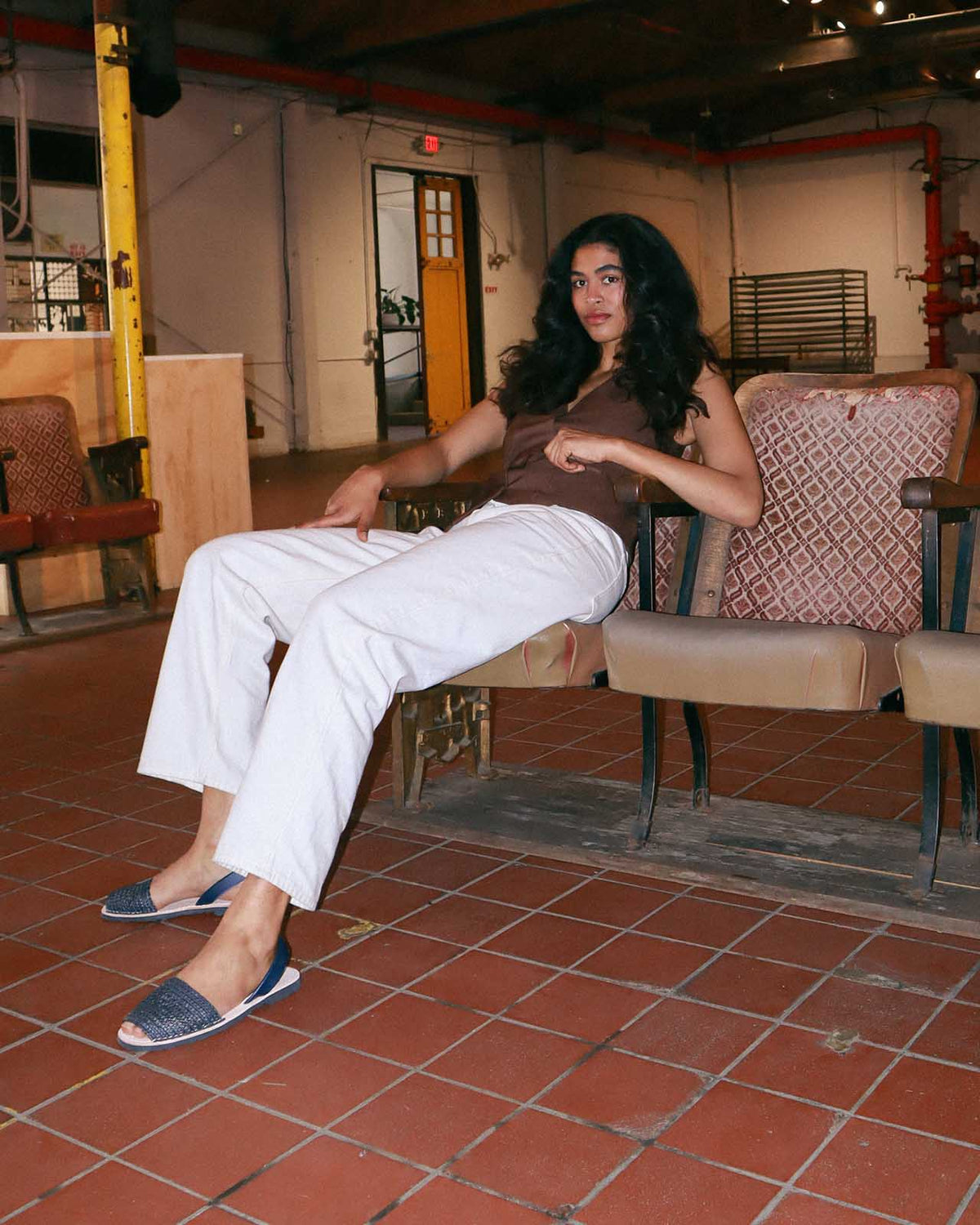 Pons Classic Woven, Navy, gallery view 10