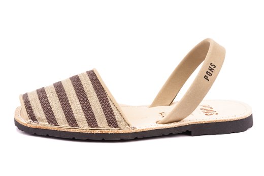 Pons Classic Textile, Brown Stripes, product view