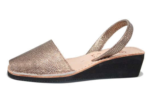 Pons Wedge Metallic, Champagne, product view