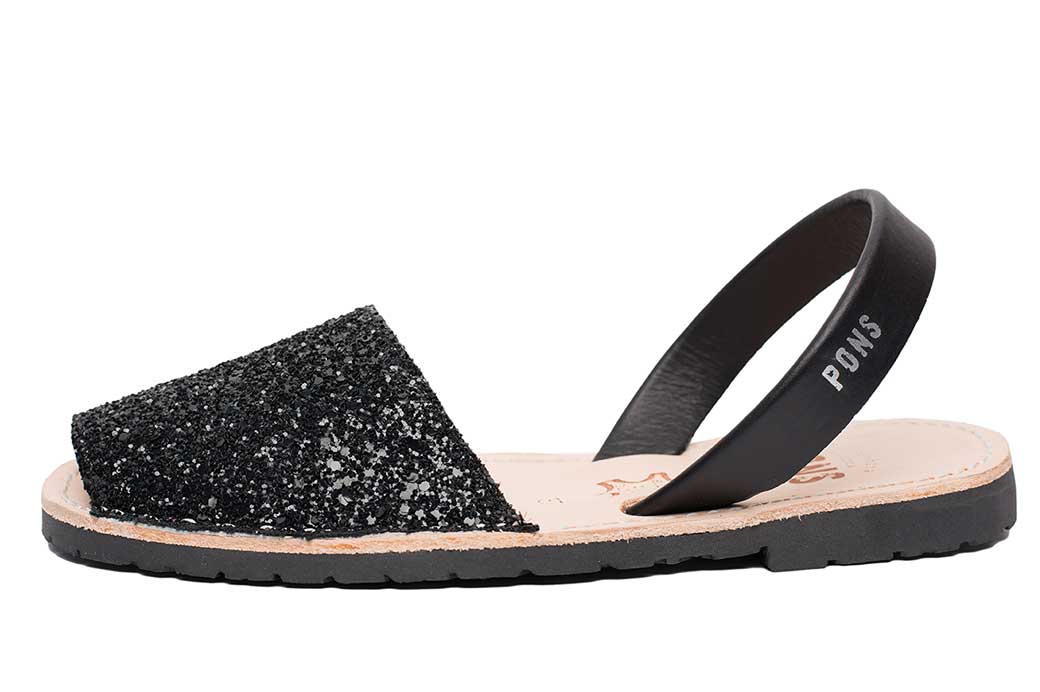 Pons Classic Glitter, Black, product view