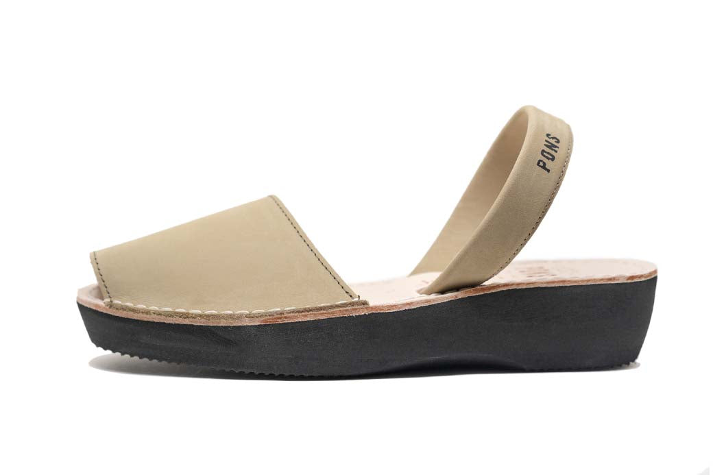 Pons Classic Platform, Olive, product view