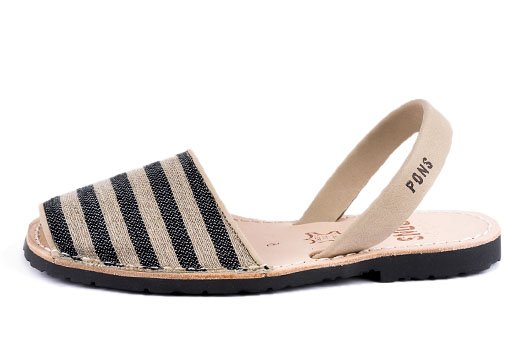 Pons Classic Textile, Black Stripes, product view