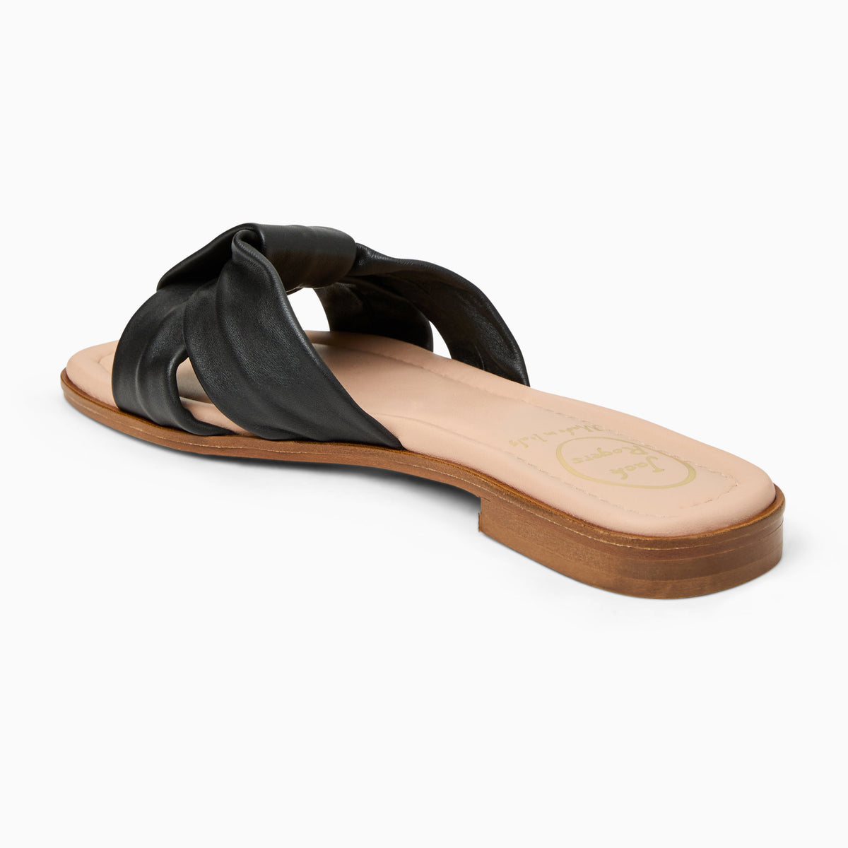 Jack Rogers - Monica Italian Leather Sandal - Black - view 5