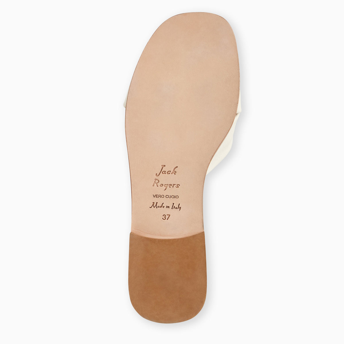 Jack Rogers - Monica Italian Leather Sandal - Cream - view 5