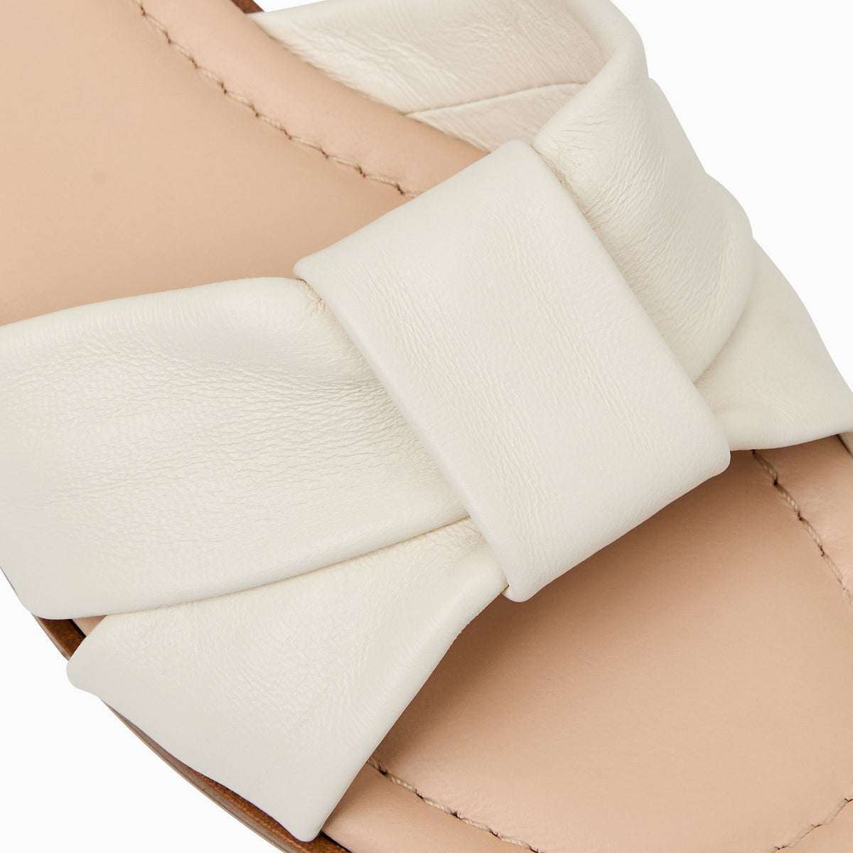 Jack Rogers - Monica Italian Leather Sandal - Cream - view 6
