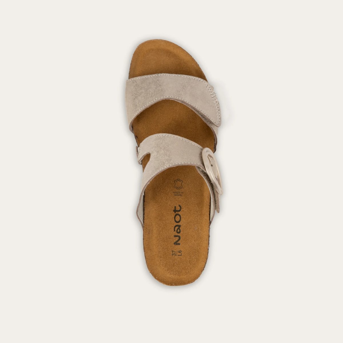 Simone in Silver Onyx Nubuck, product view 3