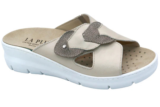 La Plume - Shirley Women’s Leather Comfort Slide