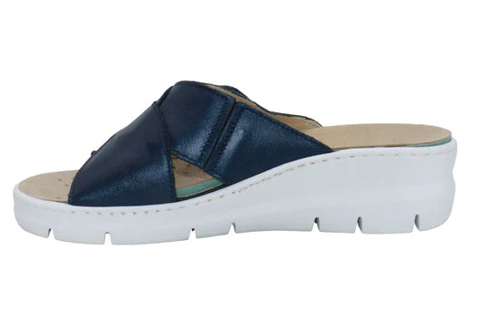 La Plume - Shirley Women’s Leather Comfort Slide