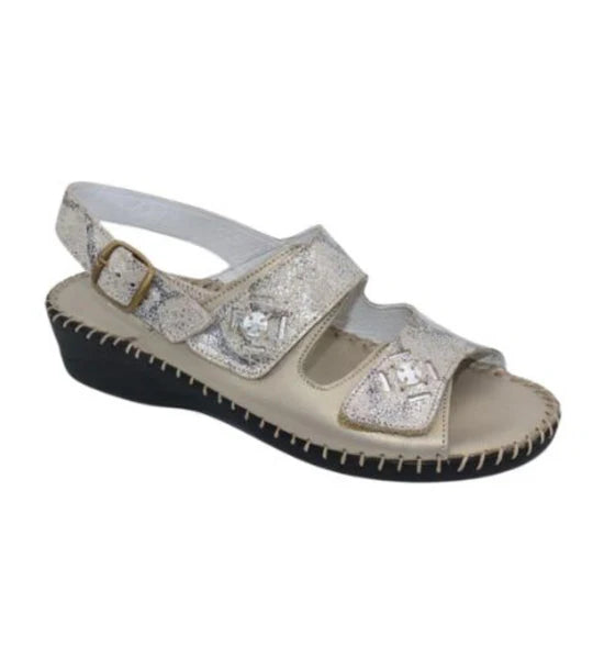 La Plume - Dusty Women’s Slingback Leather Sandal