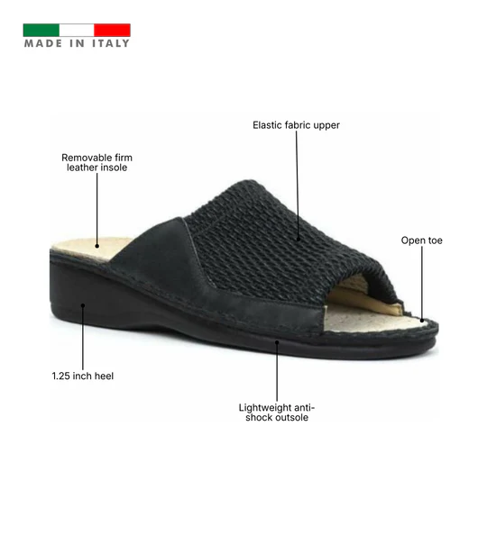 La Plume - Stretch Weave Woven Elastic Slide