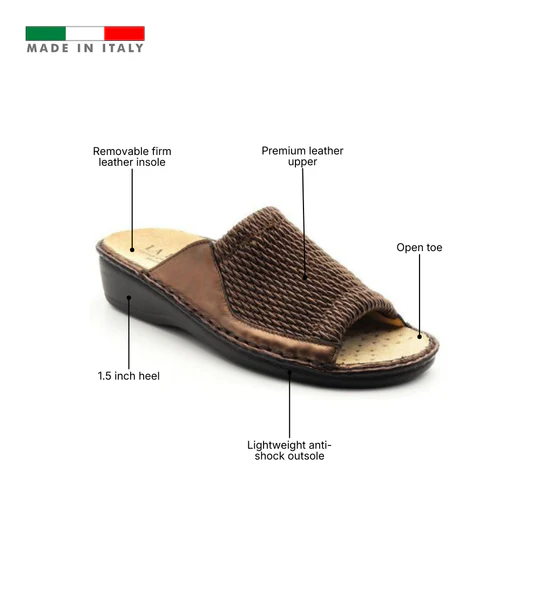 La Plume - Stretch Weave Woven Elastic Slide