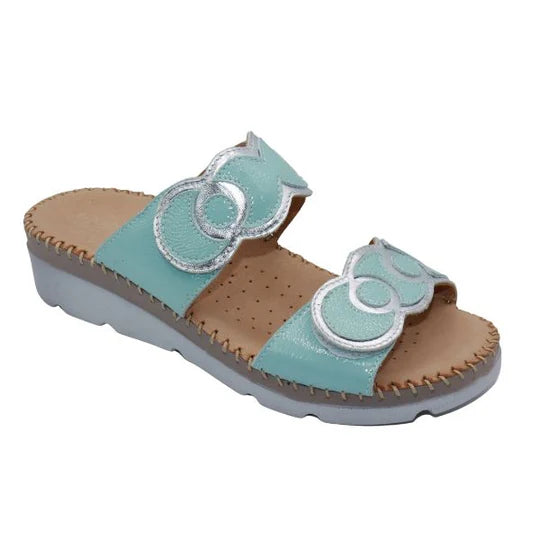La Plume - Sugar Ring Detail Adjustable Sandal