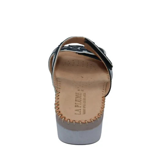 La Plume - Sugar Ring Detail Adjustable Sandal