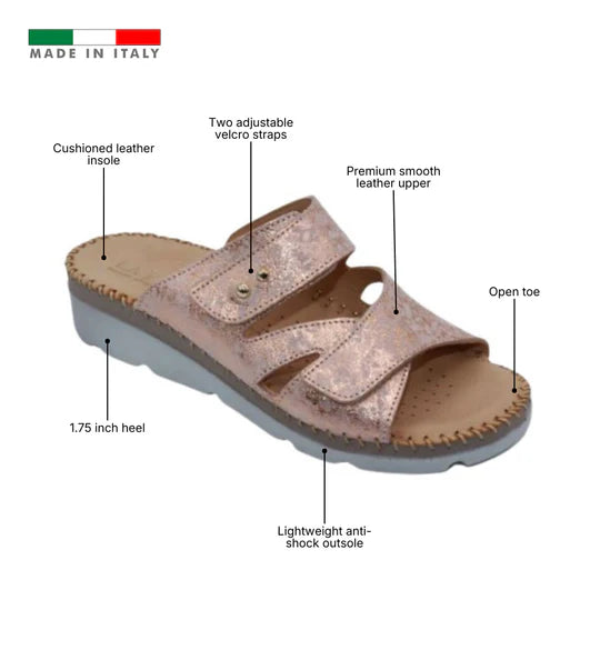 La Plume - Sunny Double-Strap Adjustable Sandal