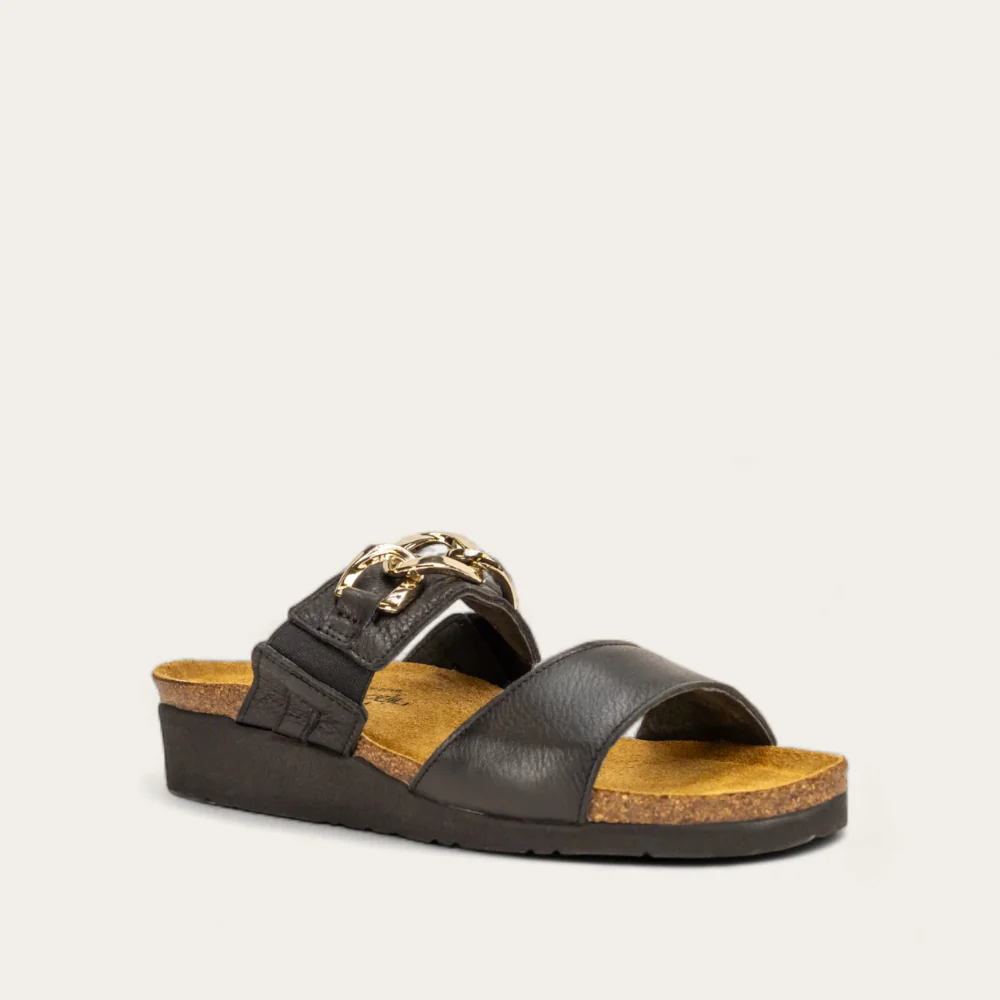 NAOT - VICTORIA - SIZE 36 - SOFT BLACK LEATHER