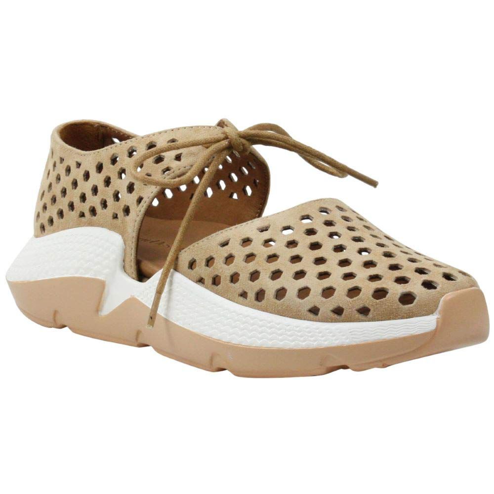 L'AMOUR DES PIEDS – HIMAR SNEAKER SANDAL - SIZE 7.5 - KID SUEDE